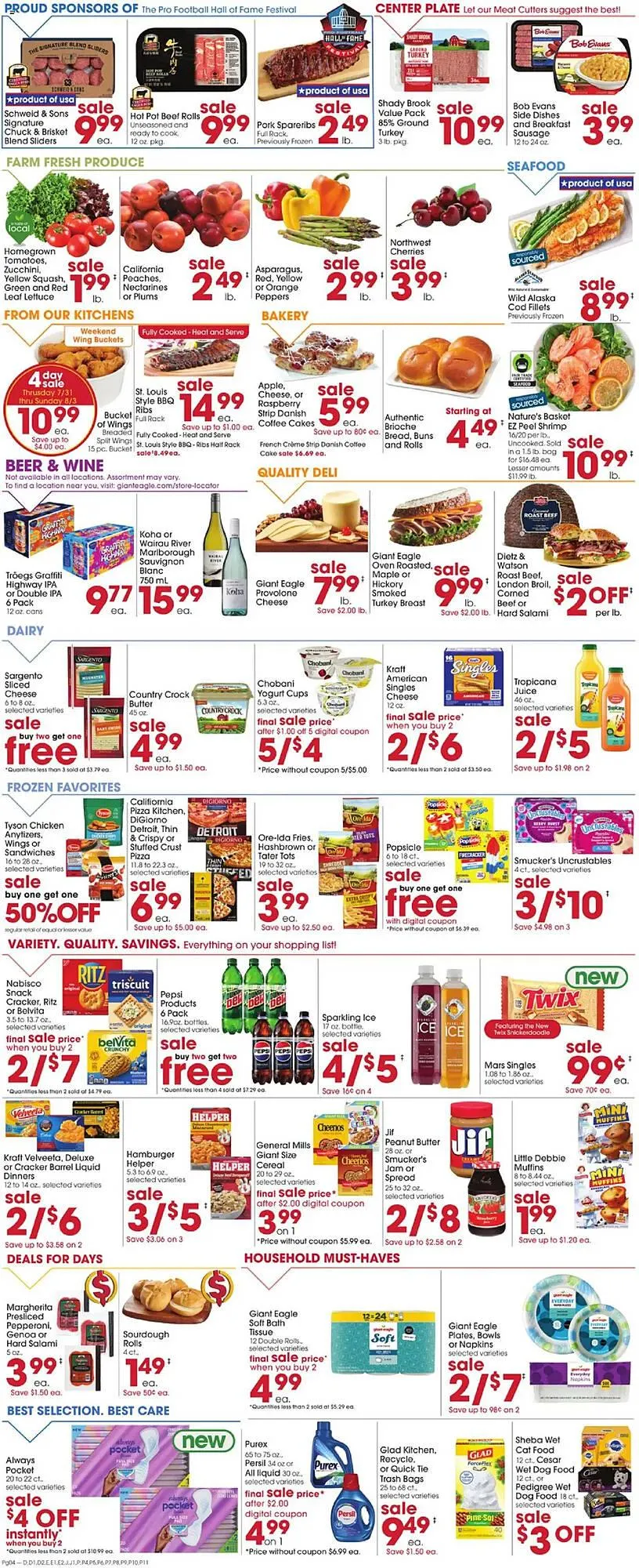 Catálogo de Giant Eagle Weekly Ad 31 de julio al 7 de agosto 2025 - Página 8