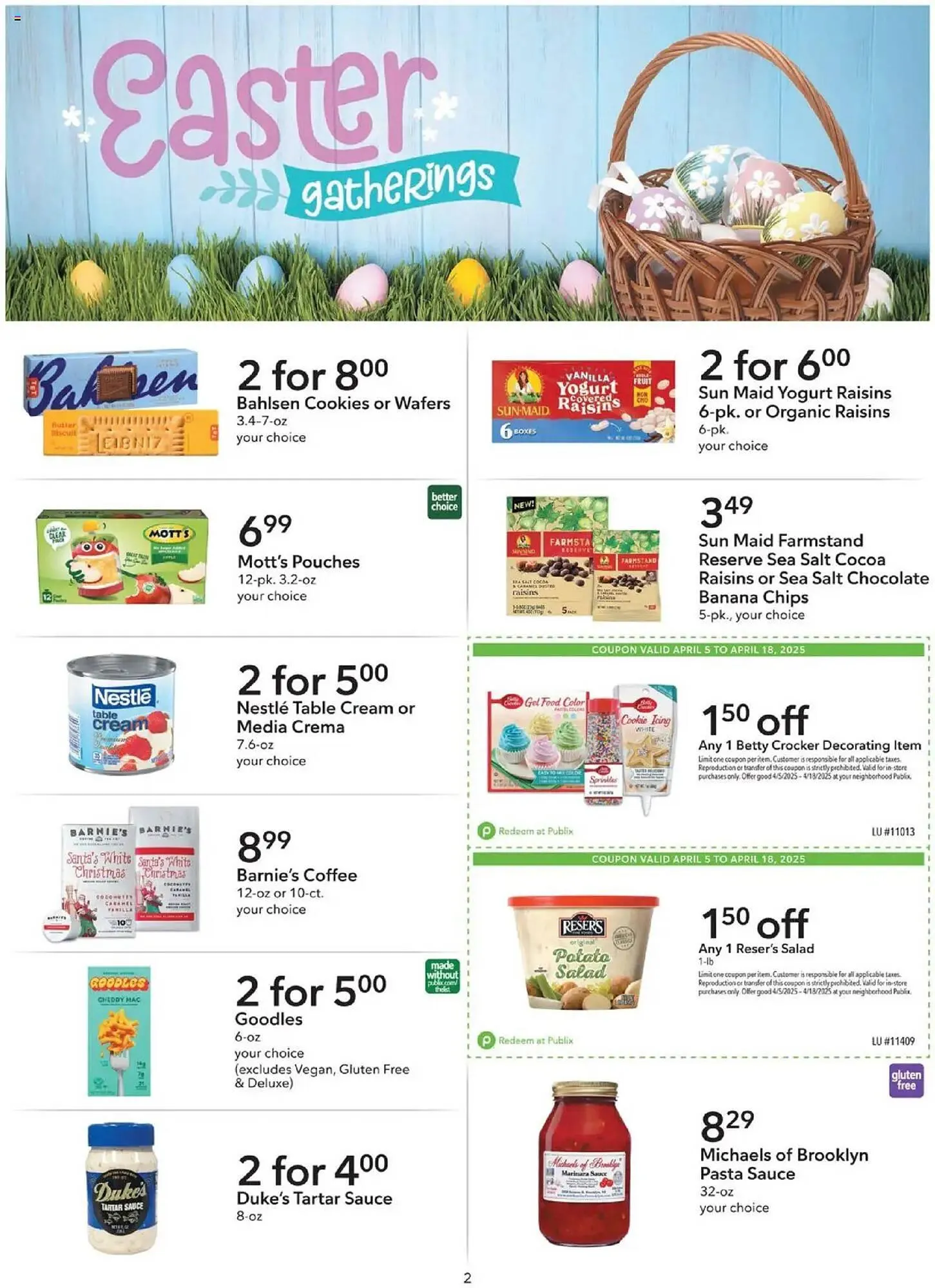Weekly ad Publix Weekly Ad from April 5 to April 18 2025 - Page 2
