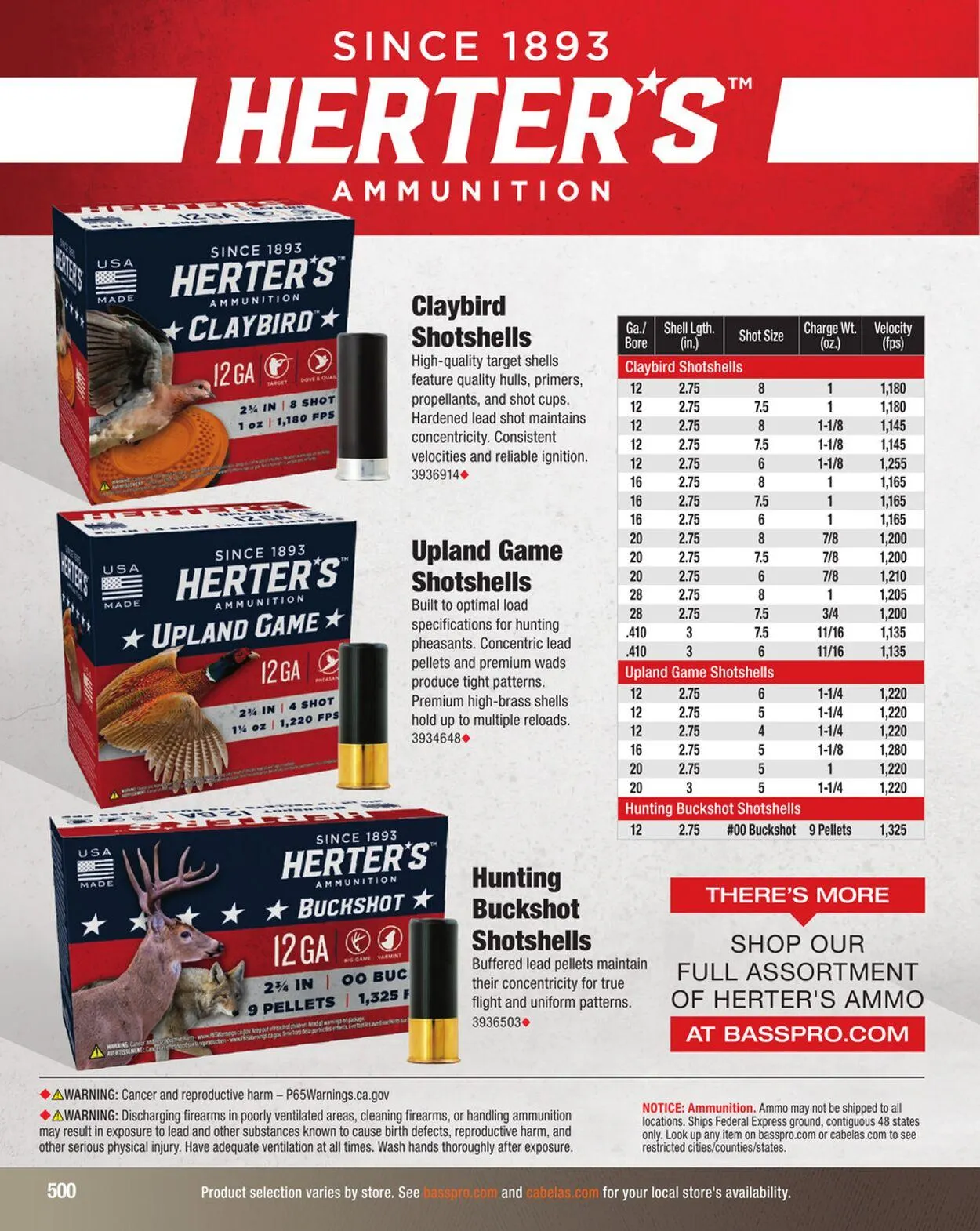 Weekly ad Bass Pro Current weekly ad from August 20 to September 3 2025 - Page 500