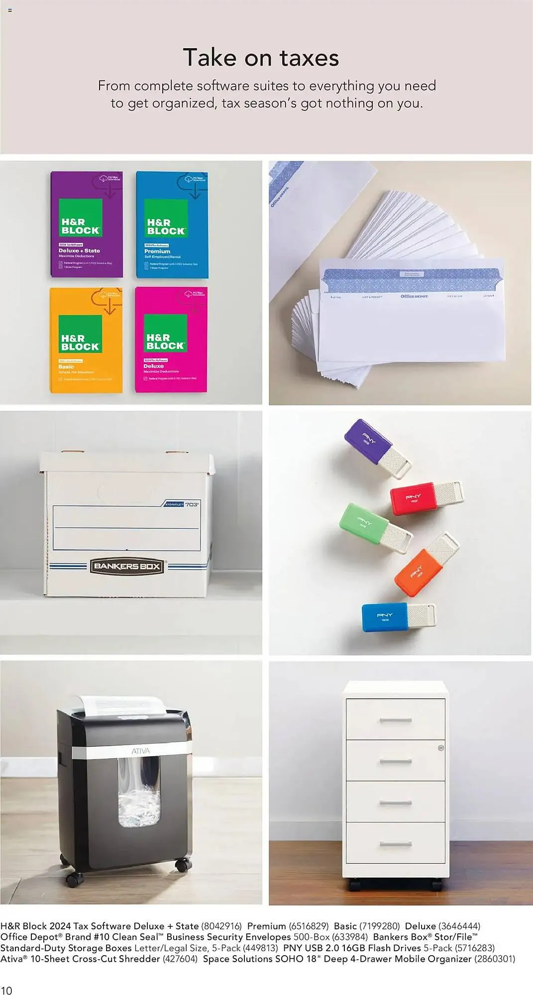 Weekly ad Office Depot Weekly Ad from March 24 to March 31 2025 - Page 10