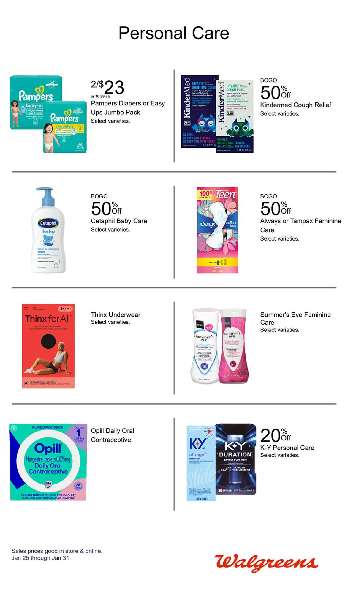 Weekly ad Walgreens weekly ad from January 25 to January 31 2026 - Page 25