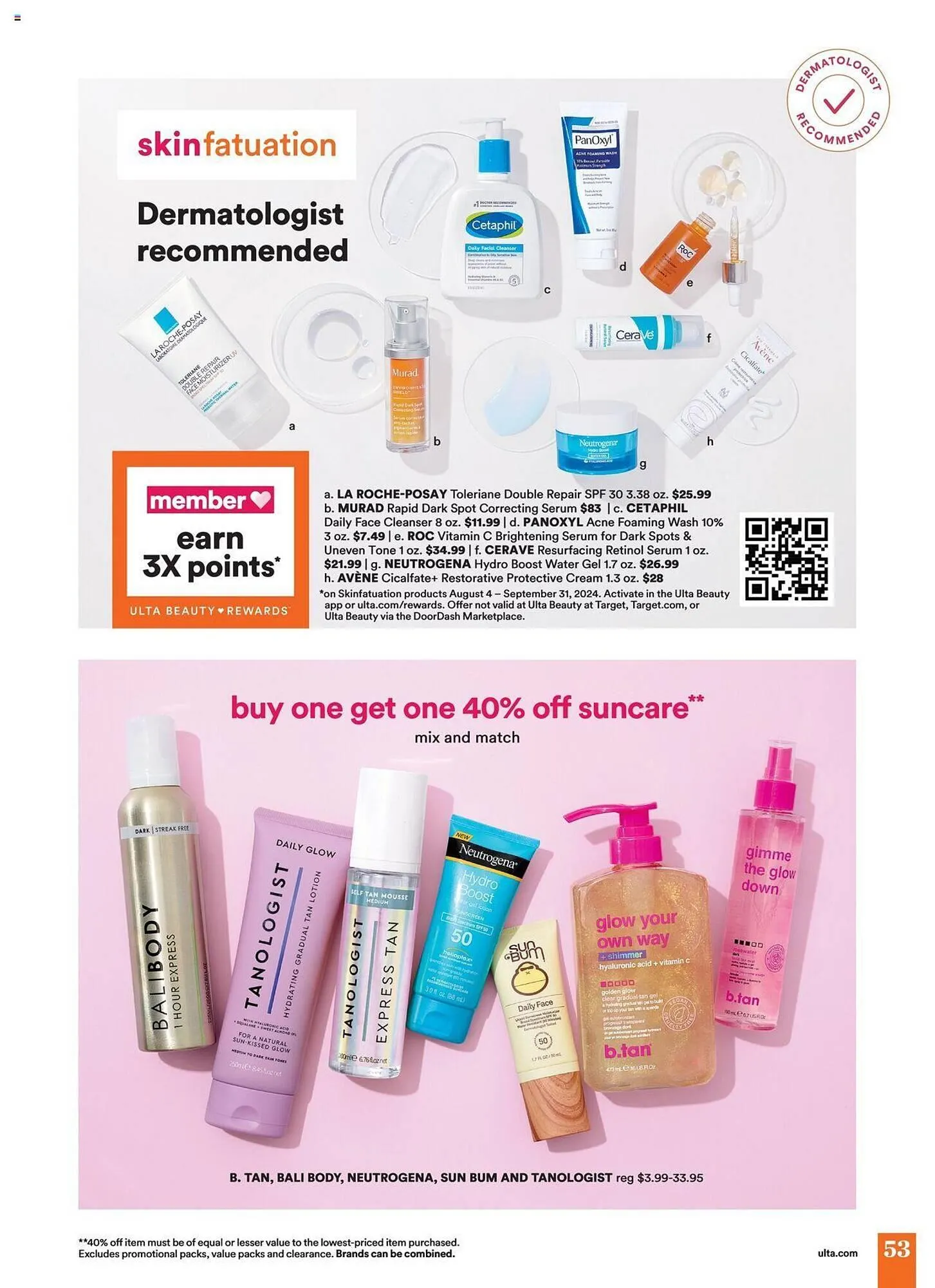 Weekly ad Ulta Beauty Weekly Ad from August 9 to August 29 2024 - Page 53