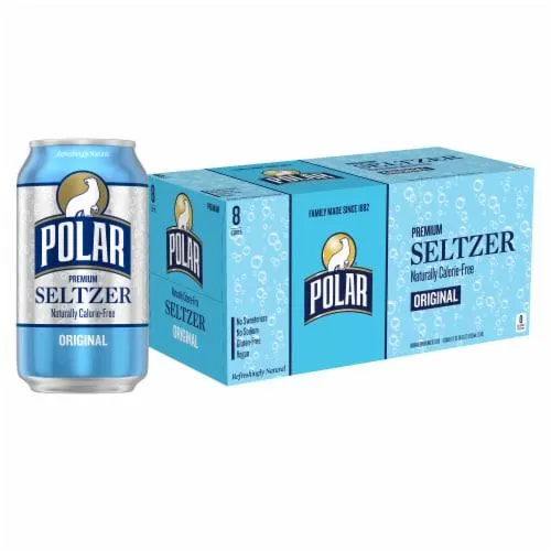 Polar Seltzer Water Original Cans