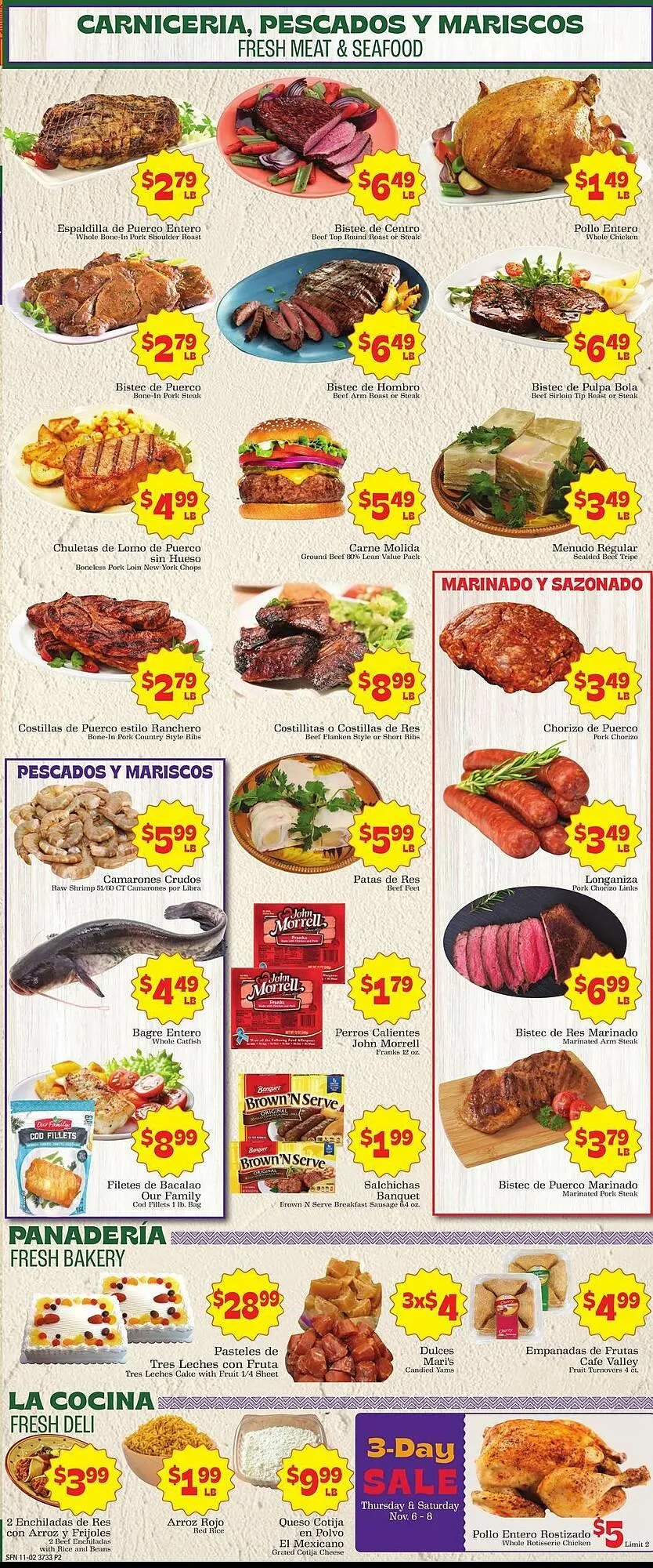 Weekly ad Supermercado Nuestra Familia weekly ad from November 2 to November 8 2025 - Page 2