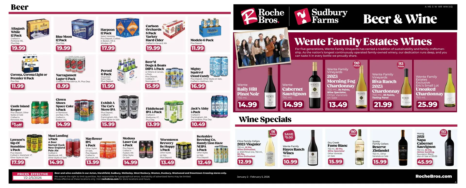 Weekly ad Roche Bros weekly ad from January 16 to January 22 2026 - Page 7
