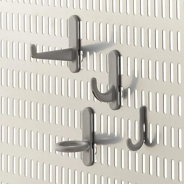Elfa Platinum Utility Pegboard Hook Multi-Pack of 12