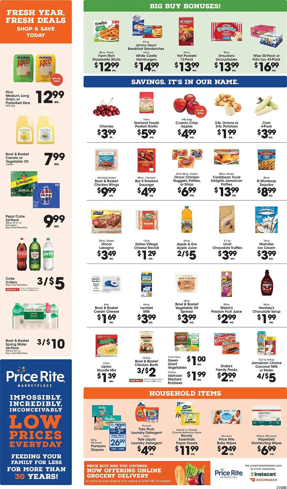 Weekly ad Price Rite circular from January 2 to January 8 2026 - Page 2