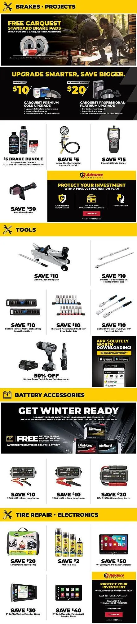 Weekly ad Advance Auto Parts flyer from October 30 to November 26 2025 - Page 4