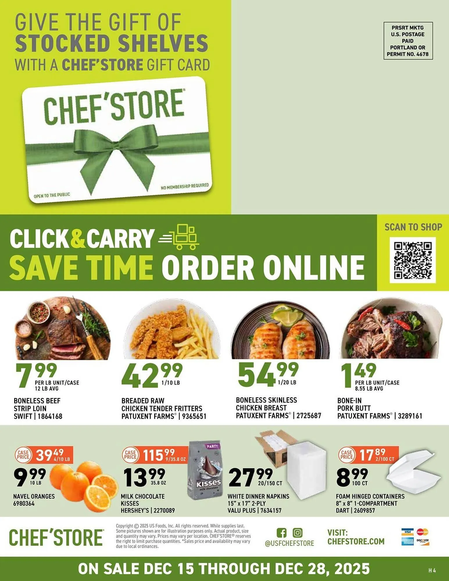 Weekly ad US Foods Chef's Store weekly ad from December 15 to December 28 2025 - Page 4