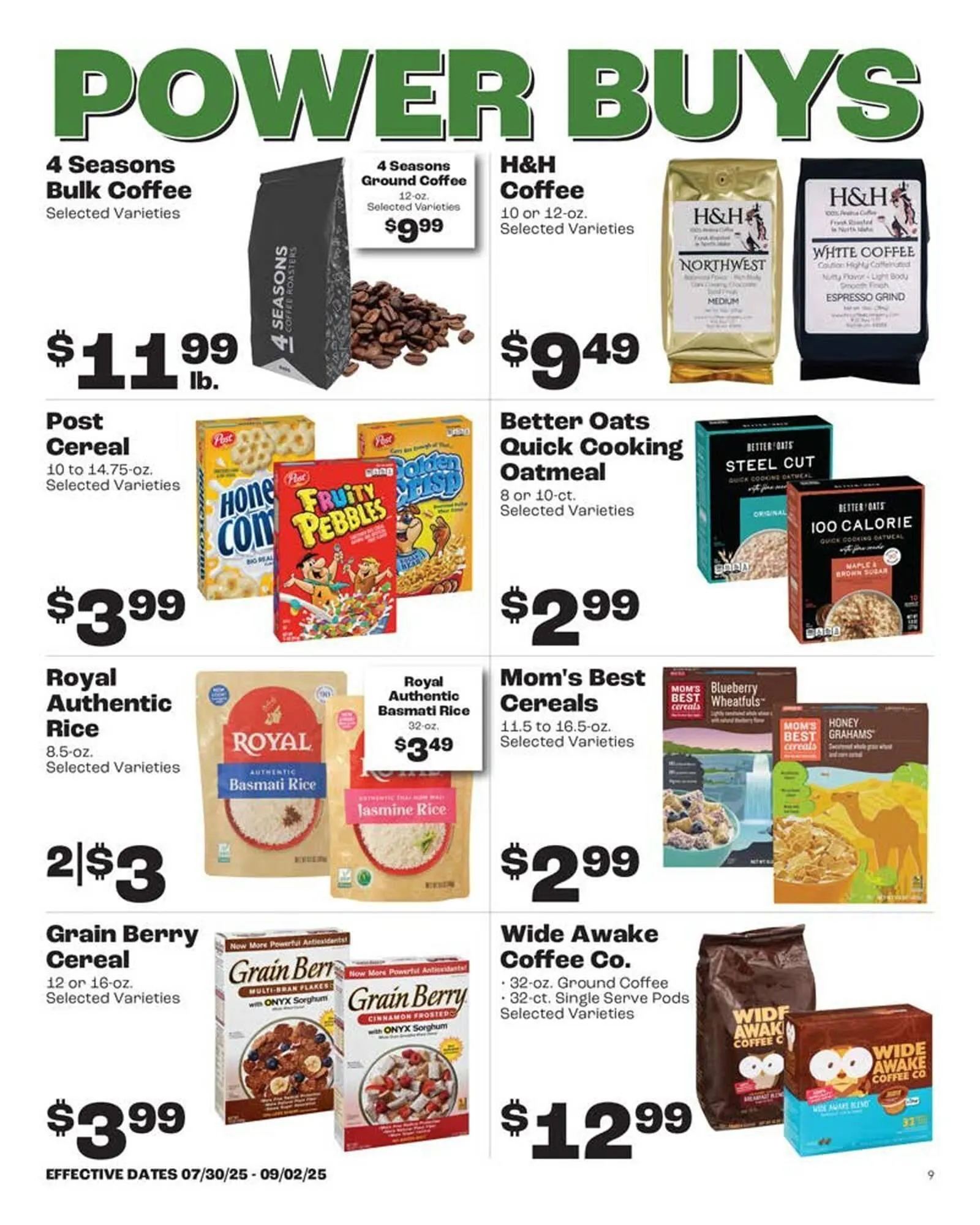 Weekly ad Rosauers Weekly Ad from July 30 to September 2 2025 - Page 9