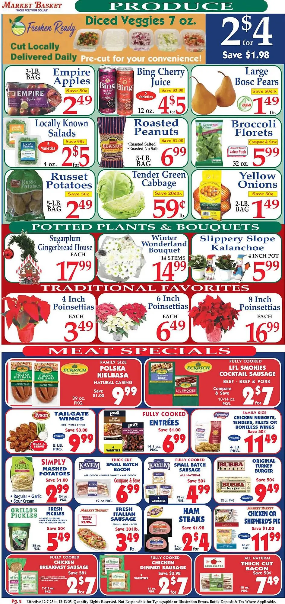 Weekly ad Market Basket weekly ad from December 7 to December 13 2025 - Page 2