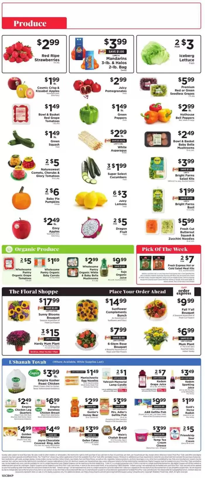 Weekly ad Weekly Ads ShopRite from September 27 to October 3 2024 - Page 2