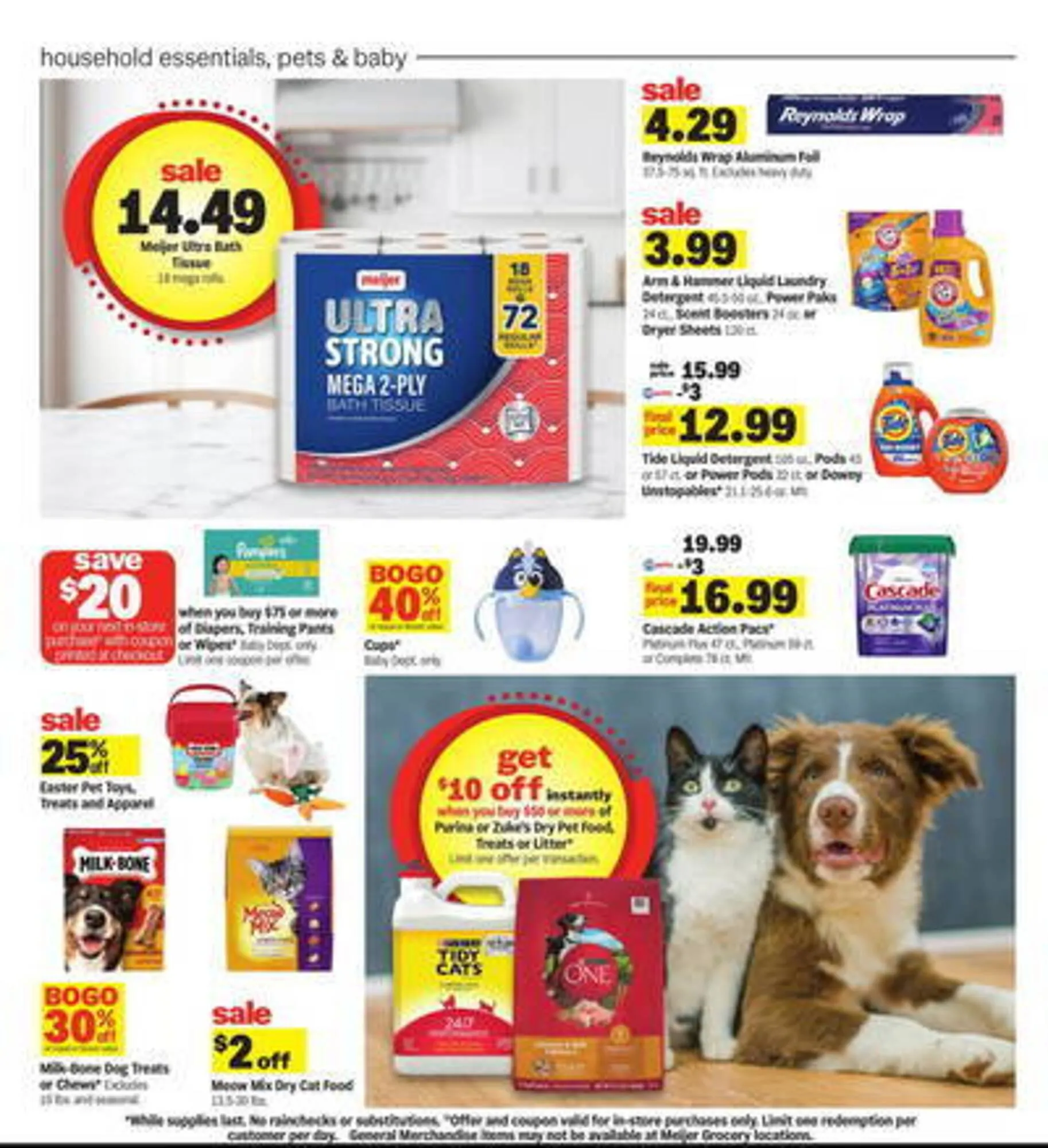 Weekly ad Meijer Weekly Ad from April 6 to April 12 2025 - Page 7