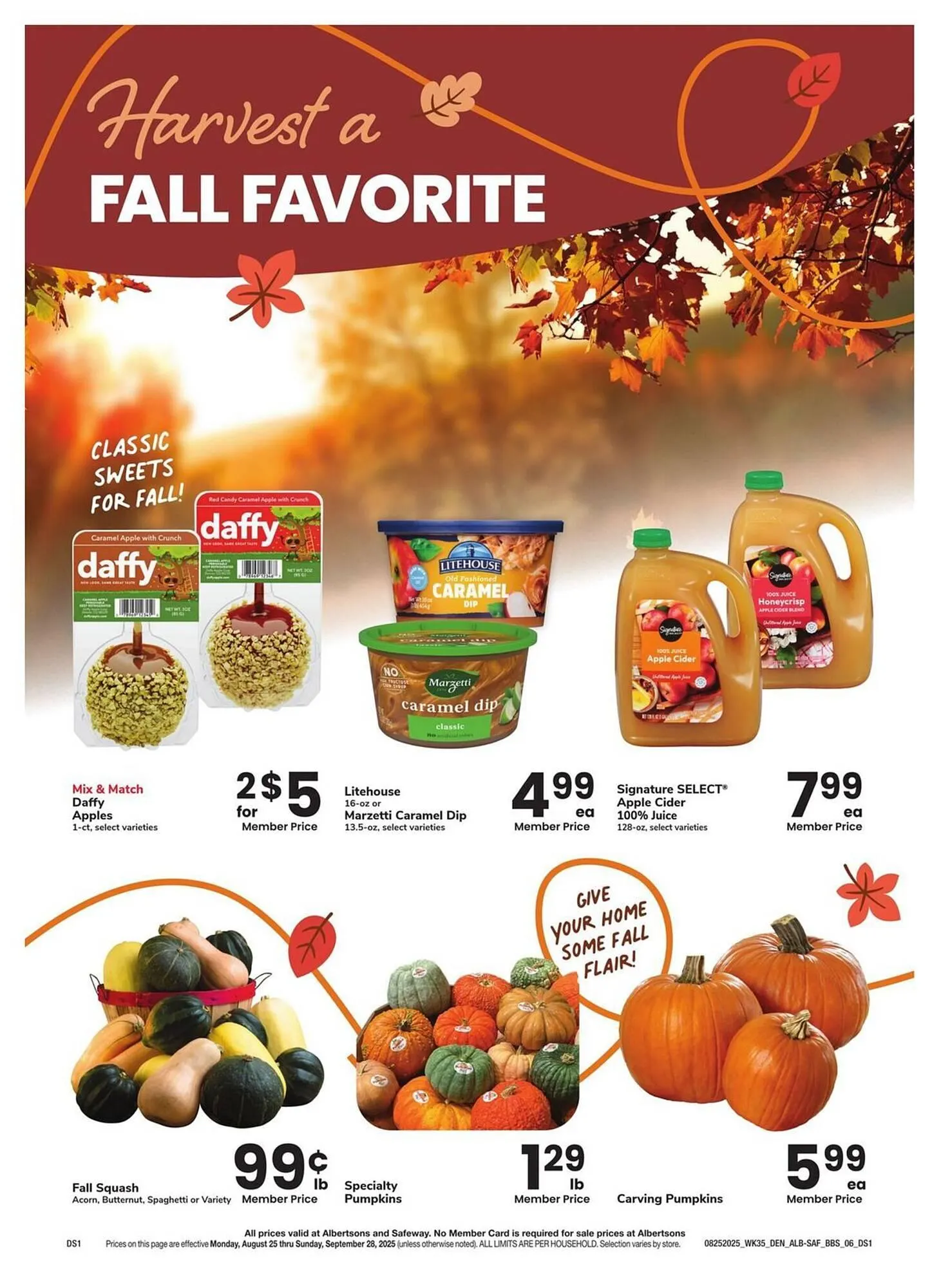 Weekly ad Albertsons Weekly Ad from August 25 to September 28 2025 - Page 6