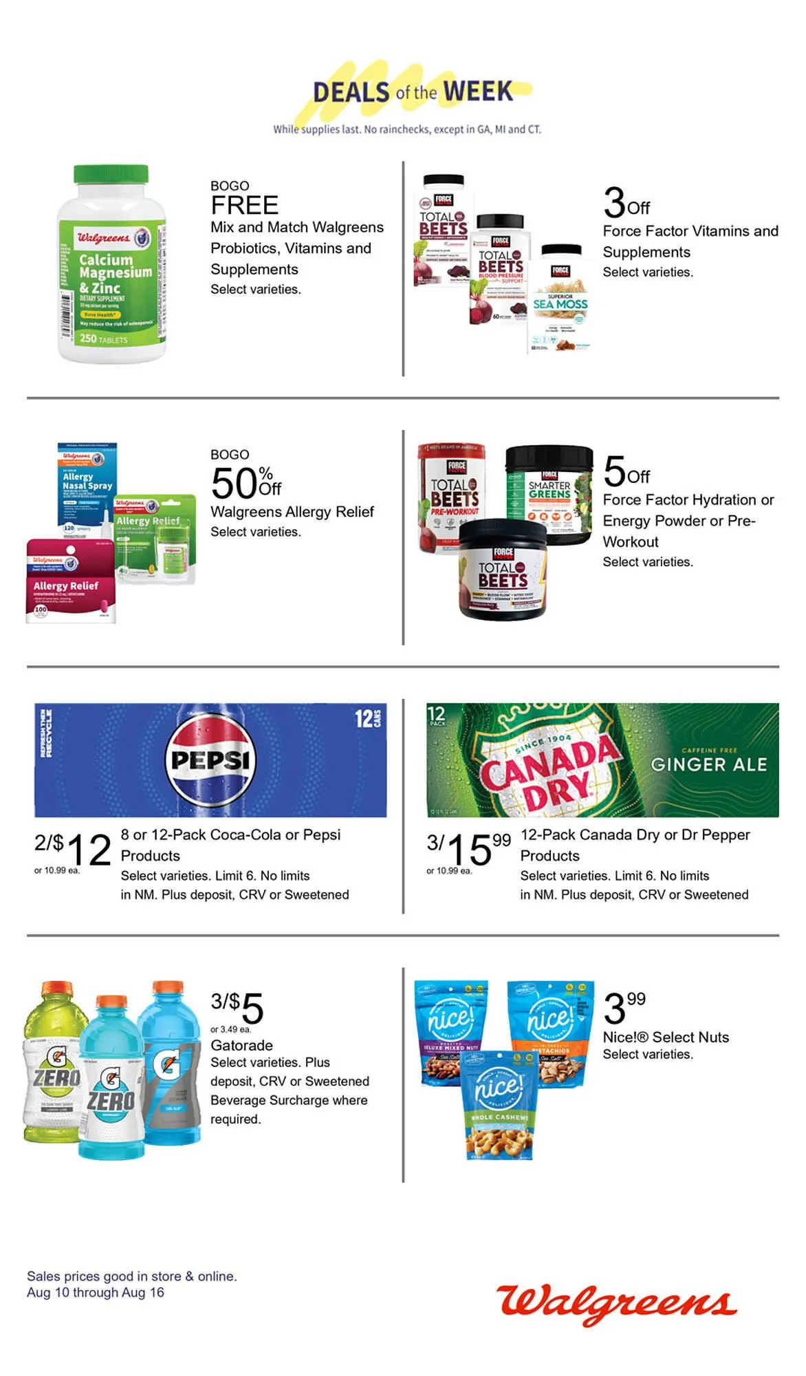 Weekly ad Walgreens Weekly Ad from August 10 to August 16 2025 - Page 2