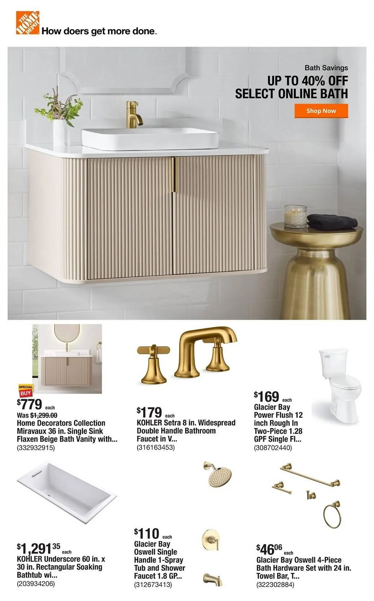 The Home Depot Weekly Ad - 1