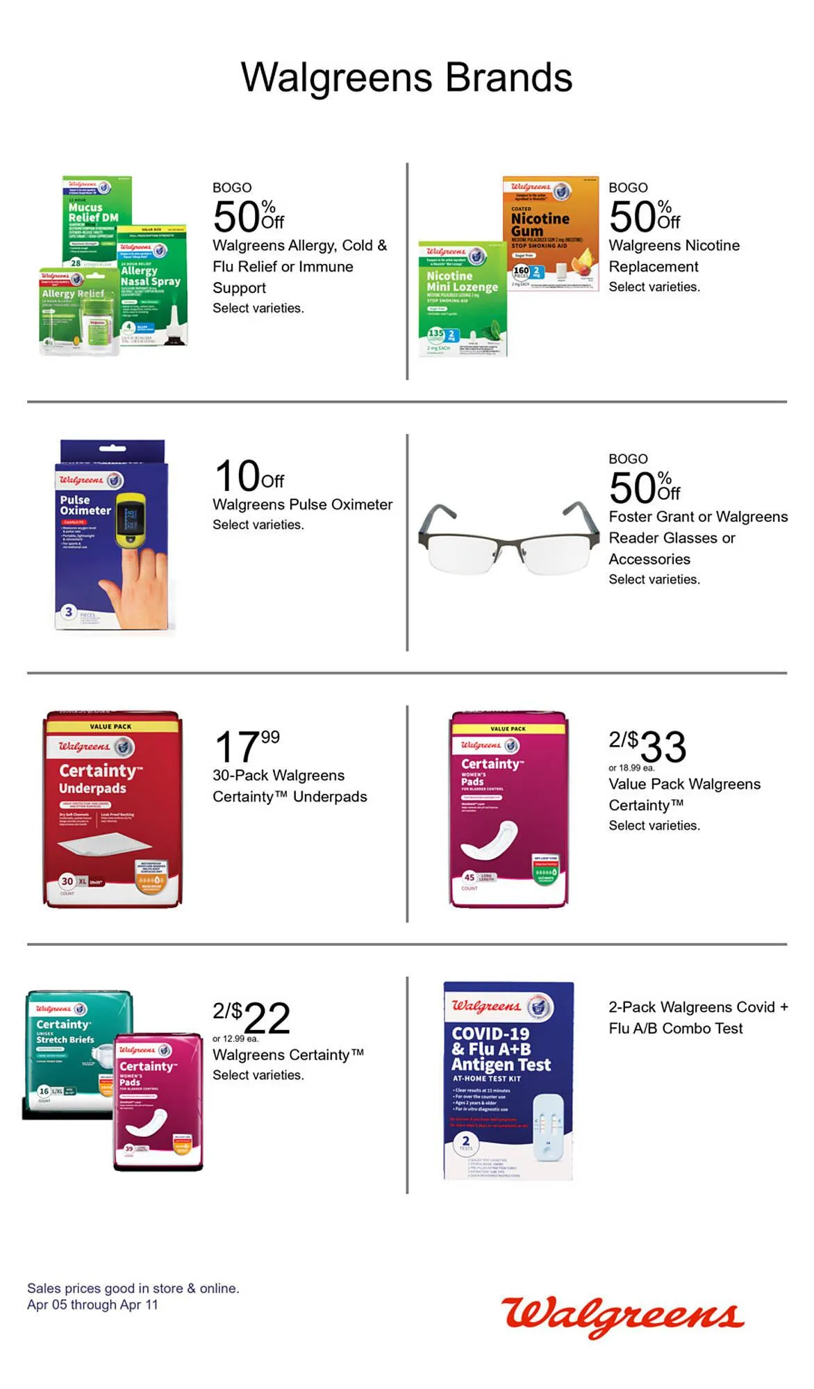 Weekly ad Walgreens weekly ad from April 5 to April 11 2026 - Page 4