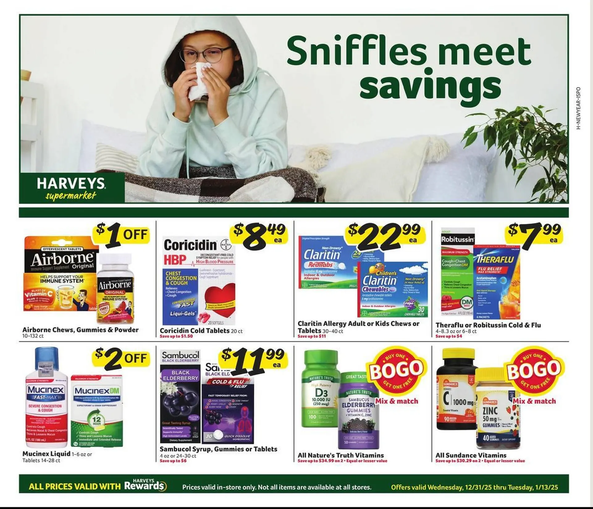 Weekly ad Harveys Supermarkets weekly ad from December 31 to January 13 2026 - Page 4
