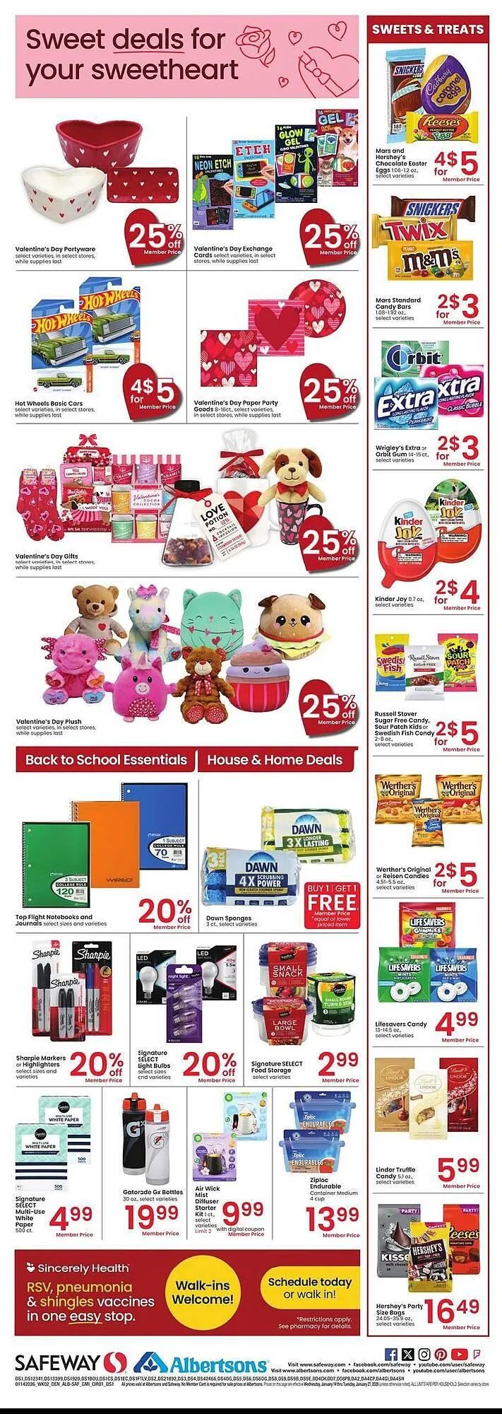 Weekly ad Safeway weekly ad from January 14 to January 27 2026 - Page 1