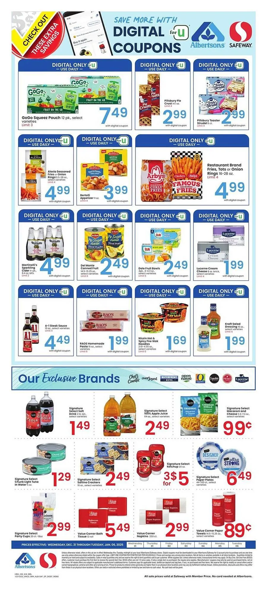 Weekly ad Safeway weekly ad from December 31 to January 6 2026 - Page 1