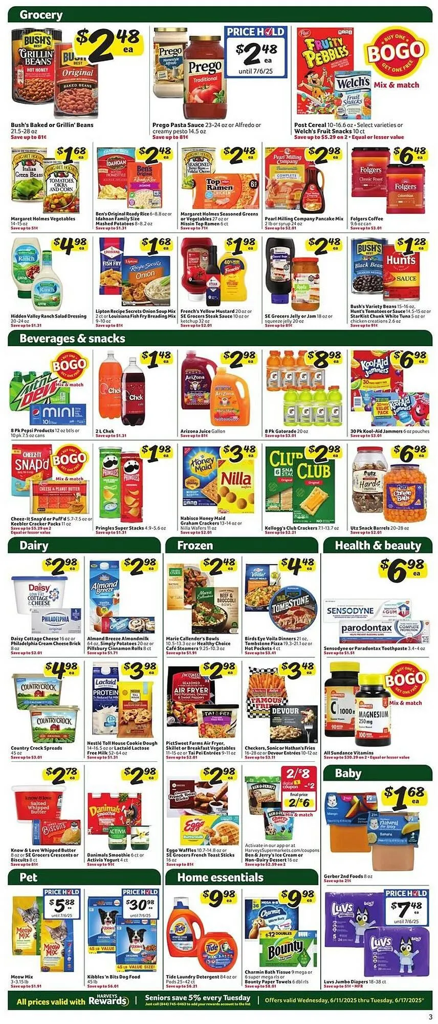 Weekly ad Harveys Supermarkets Weekly Ad from June 11 to June 17 2025 - Page 5