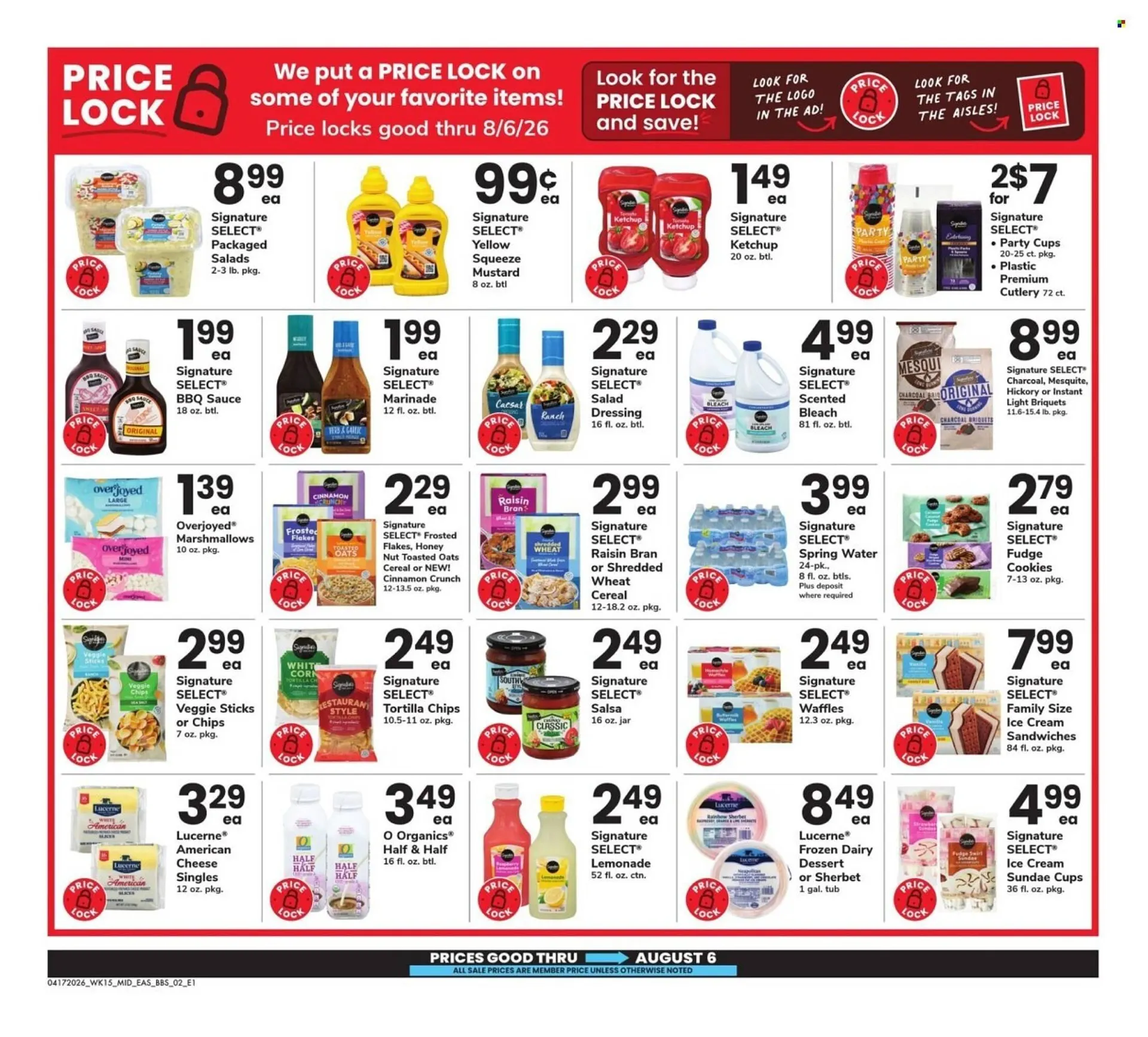 Weekly promotion Safeway weekly ad spanning from April 17 to May 14 2026 - Page 2 for Catalogue 365