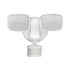 Feit Electric® Dual-Head 180° Smart Integrated LED White 2,000 Lumen Outdoor Security Light