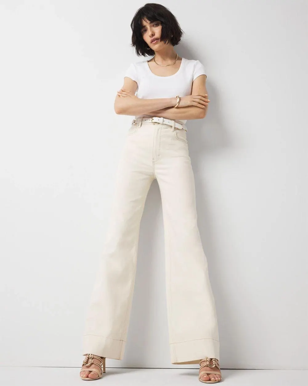 Extra High-Rise Wide Leg Trouser Jean