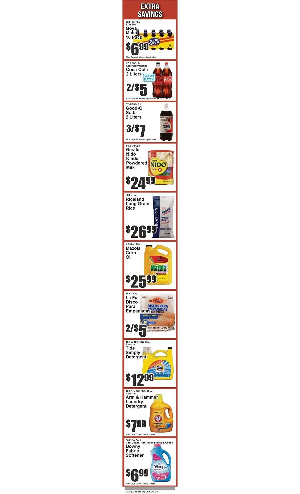 Weekly ad Food Universe circular from December 26 to January 1 2026 - Page 2
