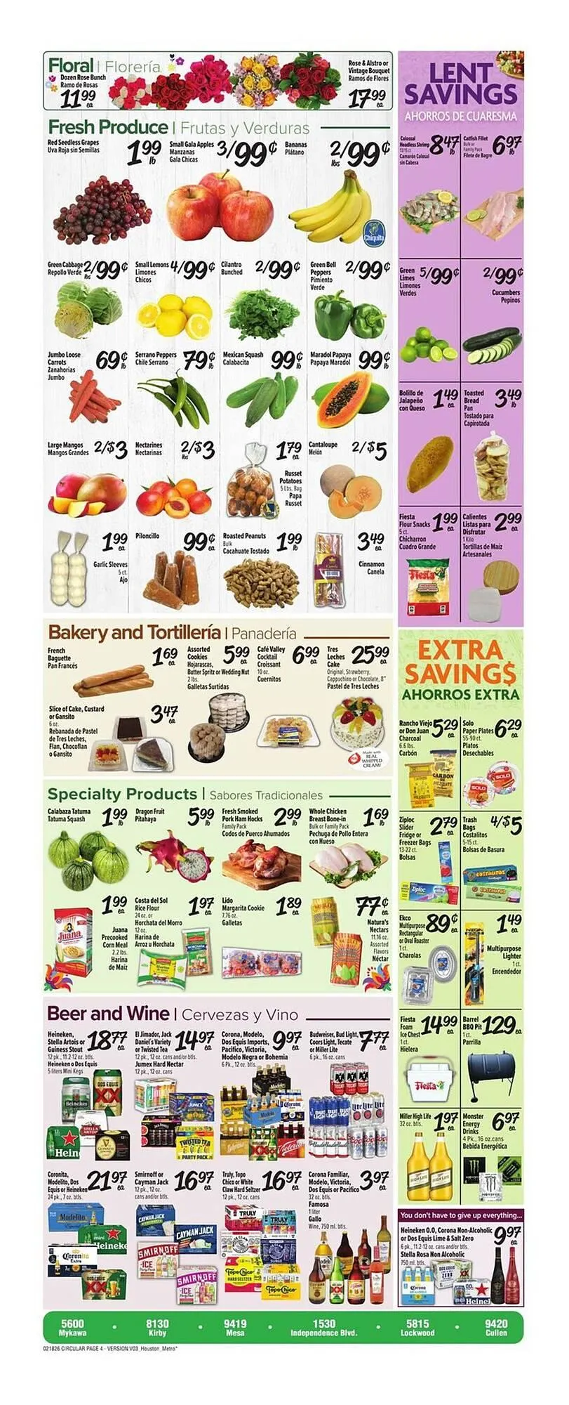 Weekly ad Fiesta Mart weekly ad from February 18 to February 24 2026 - Page 4