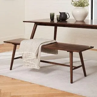 Seno 55" Bench - Walnut