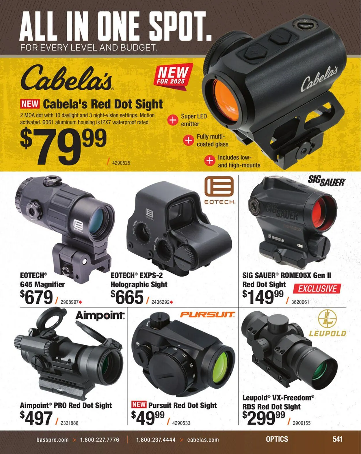 Weekly ad Bass Pro Current weekly ad from August 20 to September 3 2025 - Page 541