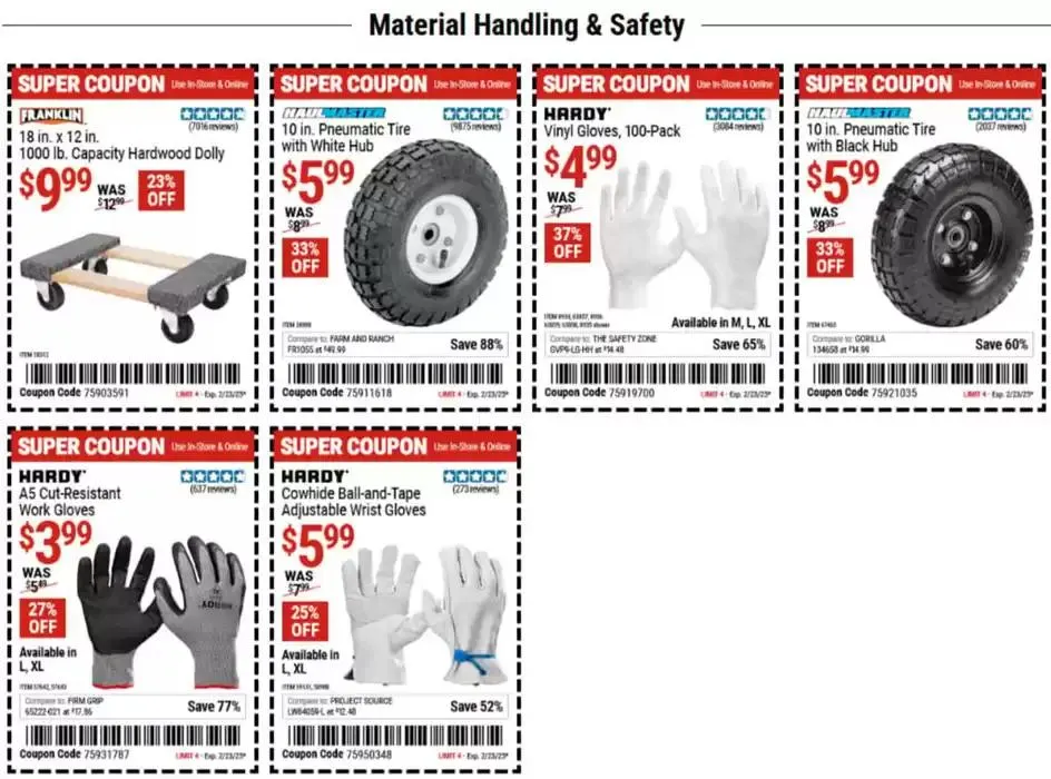 Weekly ad Harbor Freight Tools weekly ad from February 10 to February 24 2025 - Page 6