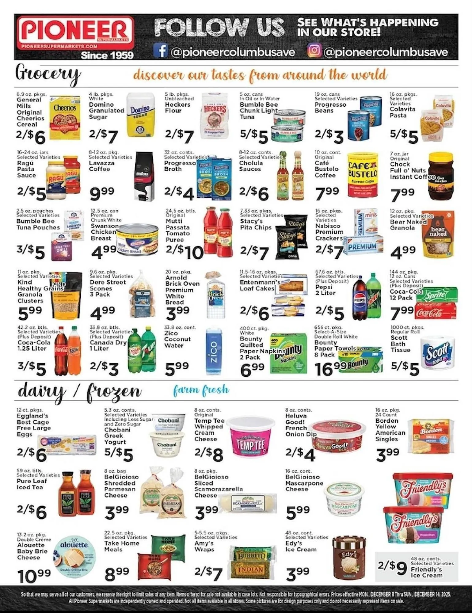 Weekly ad Pioneer Supermarkets weekly ad from December 8 to December 14 2025 - Page 2