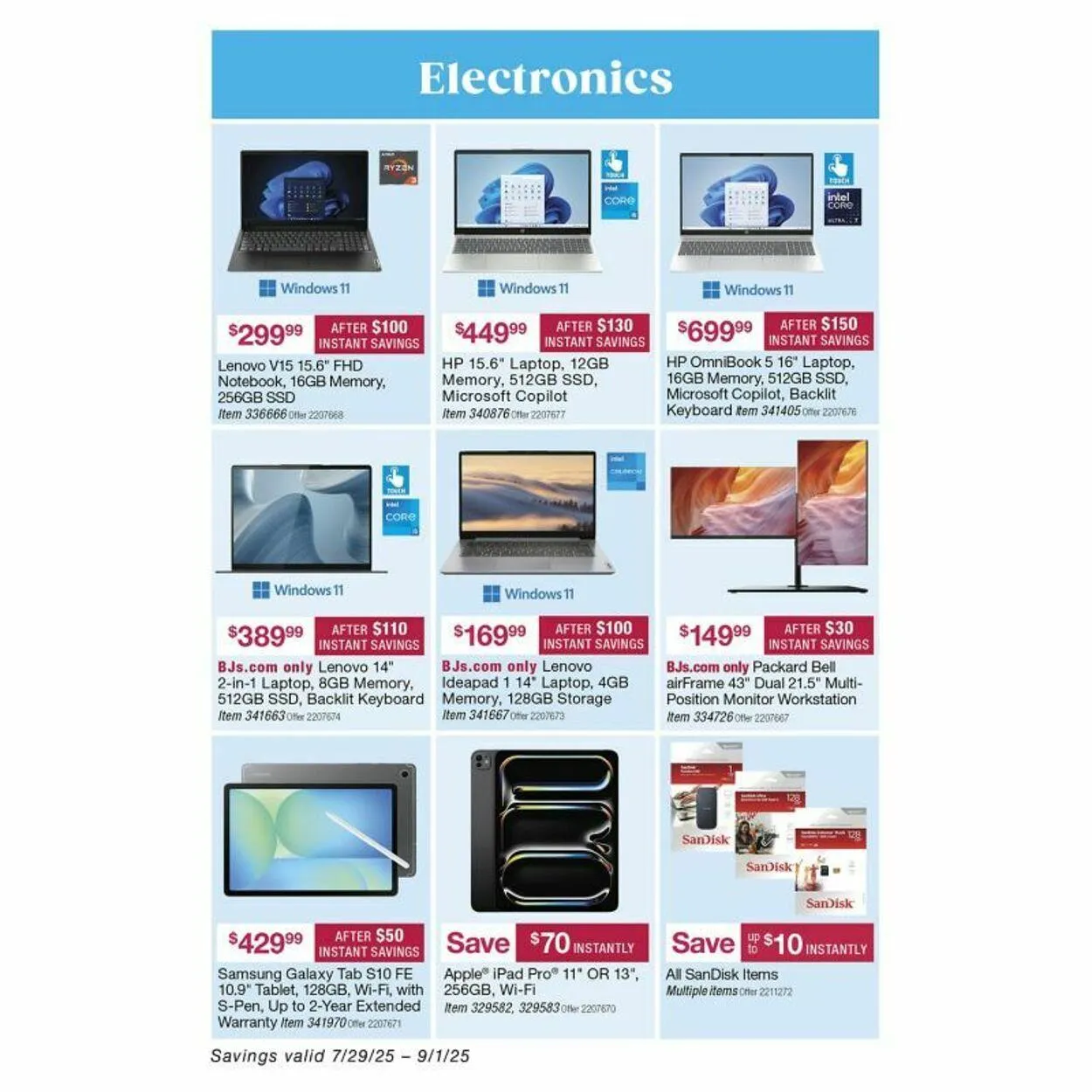 Weekly ad BJ's from August 18 to September 1 2025 - Page 35