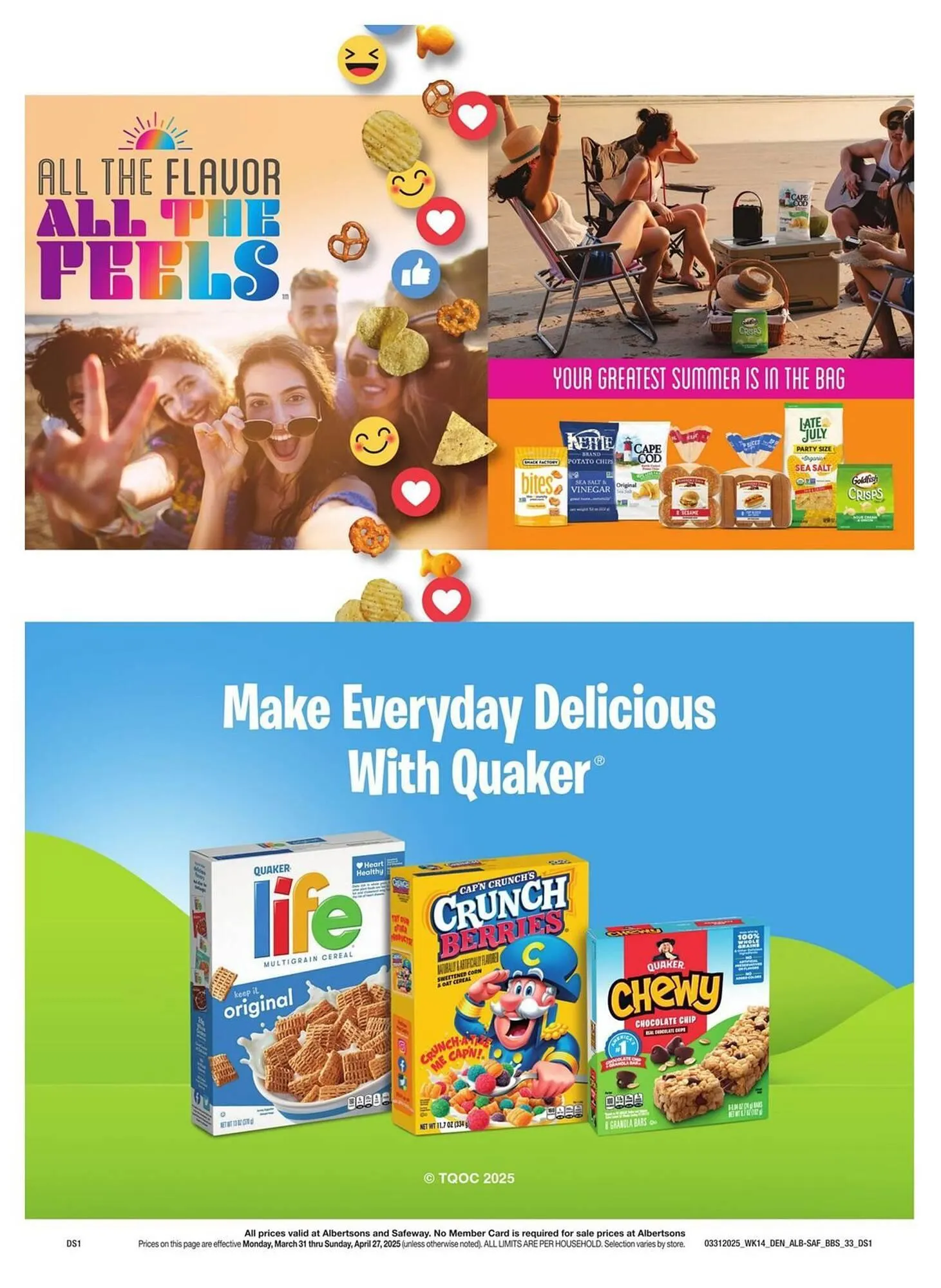 Weekly ad Albertsons Weekly Ad from April 17 to April 27 2025 - Page 33