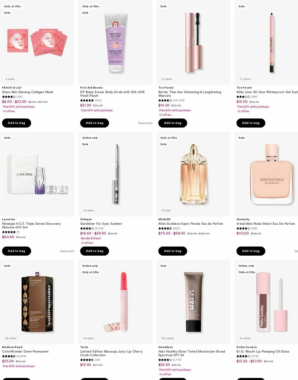 Weekly ad Ulta Beauty from September 15 to September 24 2025 - Page 1