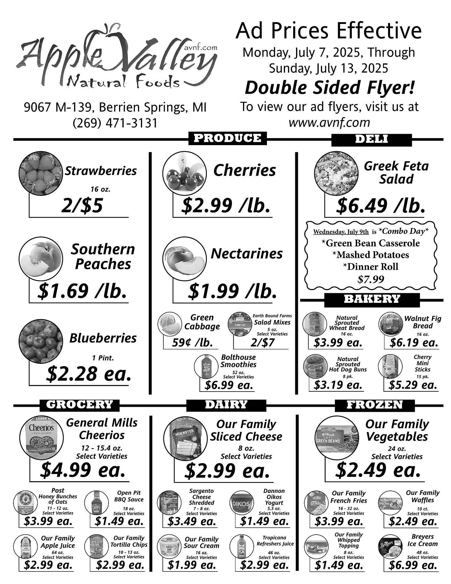 Apple Valley Natural Foods Weekly Ad - 1