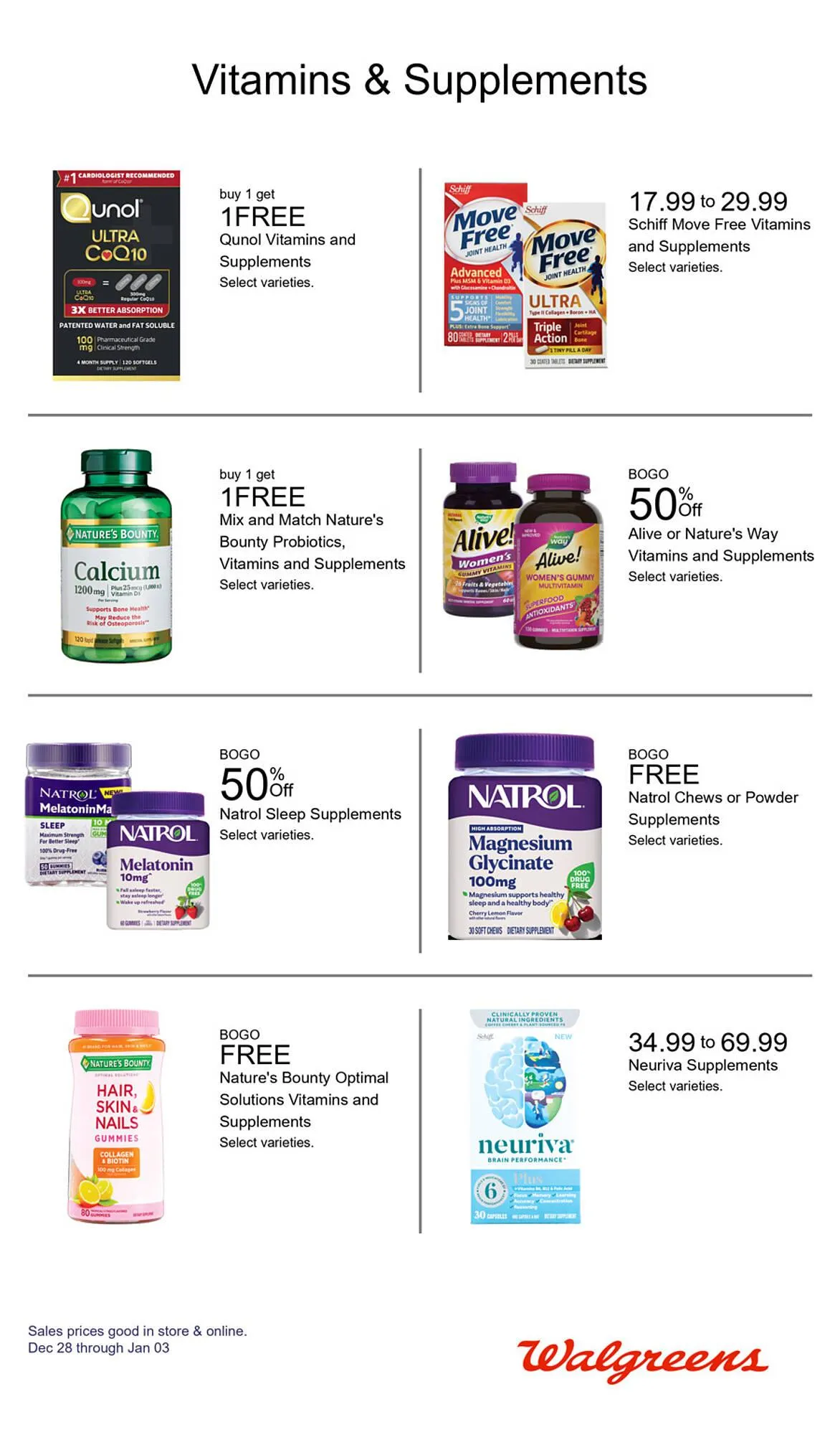 Weekly ad Walgreens weekly ad from December 28 to January 3 2026 - Page 10