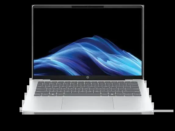 HP OmniBook 5 Next Gen AI 14, Windows 11 Home, 14", Qualcomm® Snapdragon® X, RAM, 256GB SSD, 2K, Glacier silver