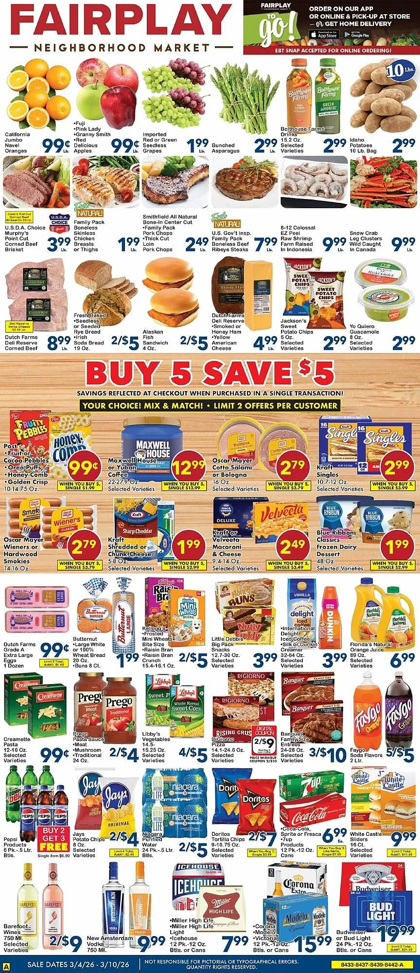 Weekly ad Fairplay weekly ad from March 4 to March 10 2026 - Page 1