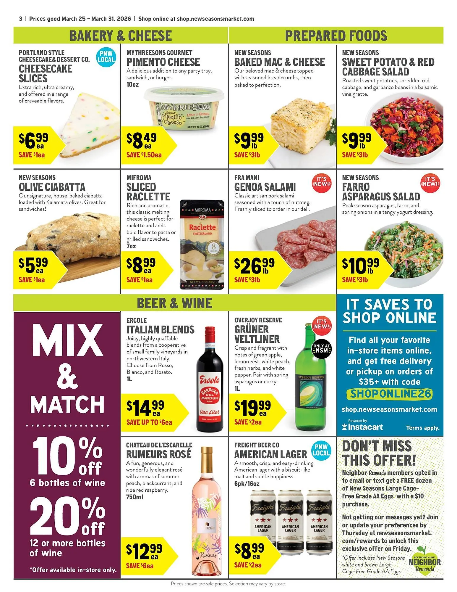 Weekly ad New Seasons Market weekly ad from March 25 to March 31 2026 - Page 3