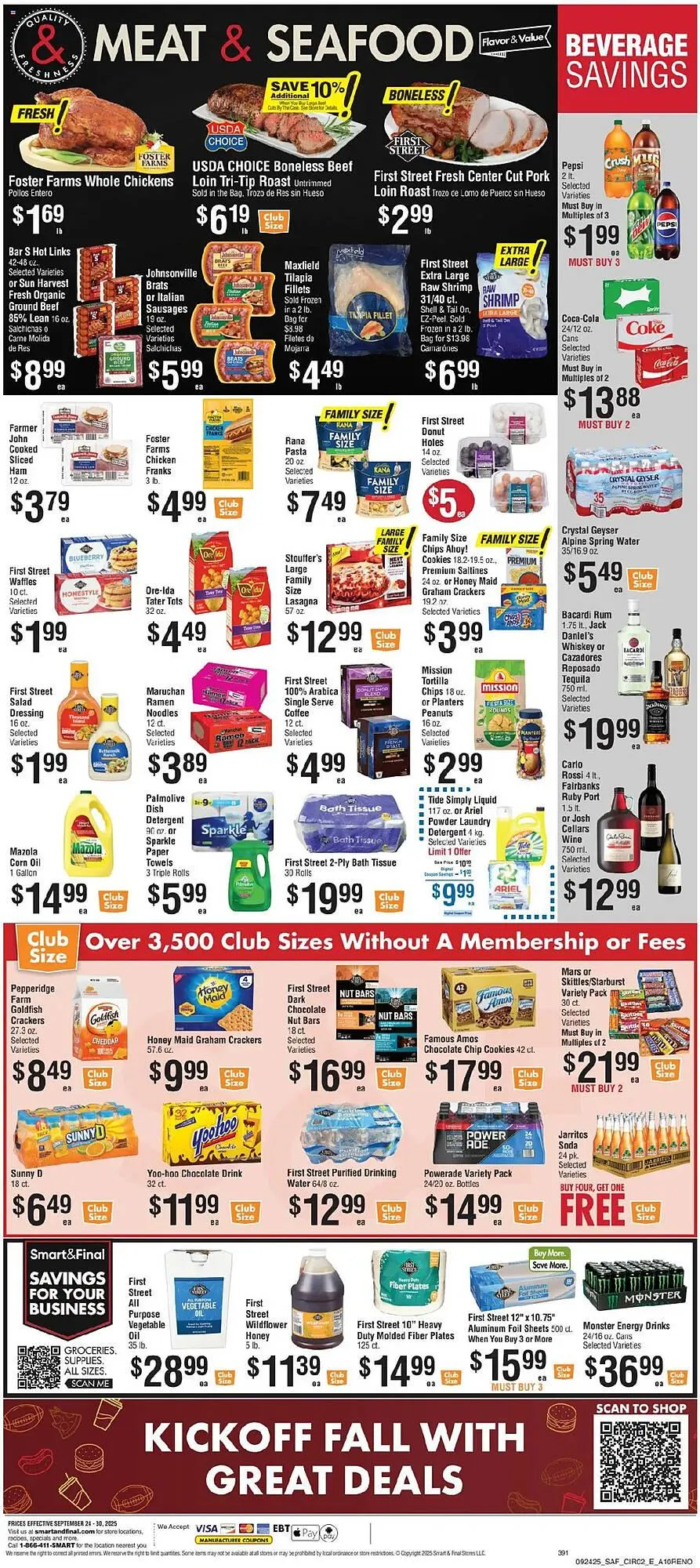 Weekly ad Smart & Final weekly ad from September 24 to October 1 2025 - Page 3