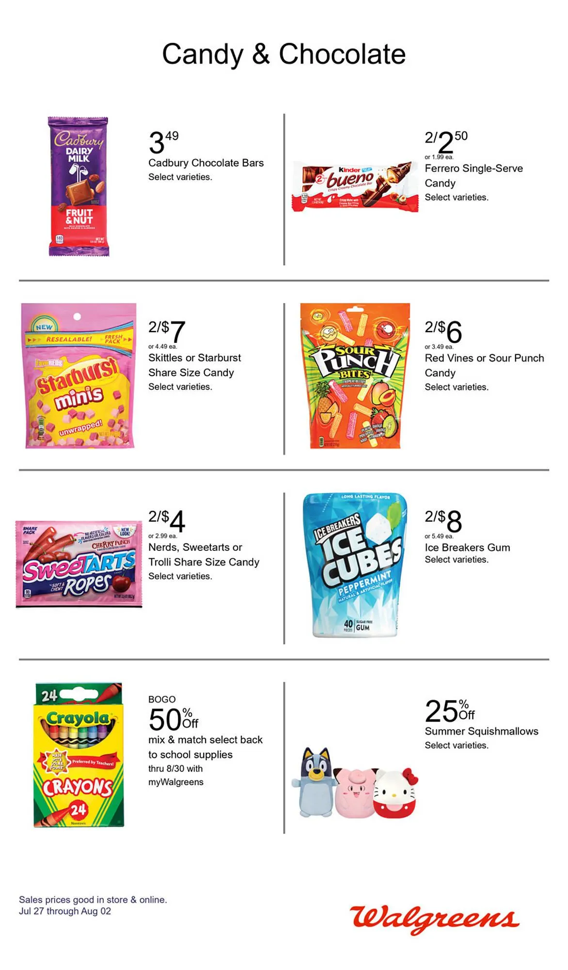 Weekly ad Walgreens Weekly Ad from July 27 to August 2 2025 - Page 50