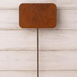 Rustic Metal Sign Stake
