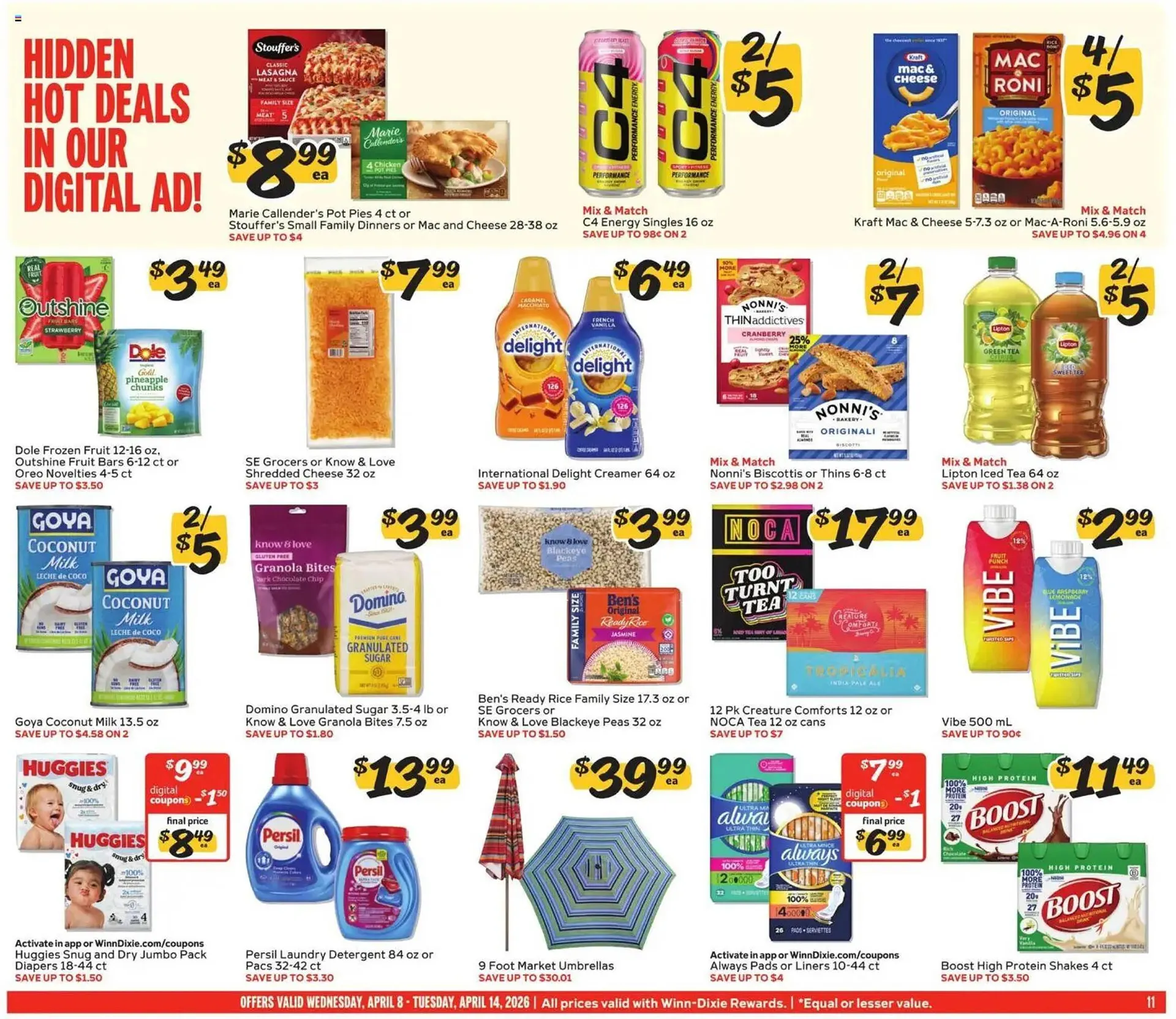Weekly ad Winn Dixie weekly ad from April 8 to April 14 2026 - Page 11