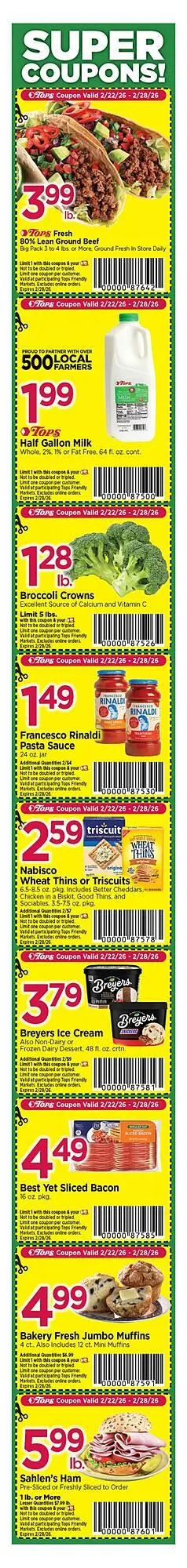 Weekly ad Tops weekly ad from February 22 to February 28 2026 - Page 1