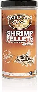 Omega One Sinking Shrimp Pellets, 8mm Pellets, 8.25 oz