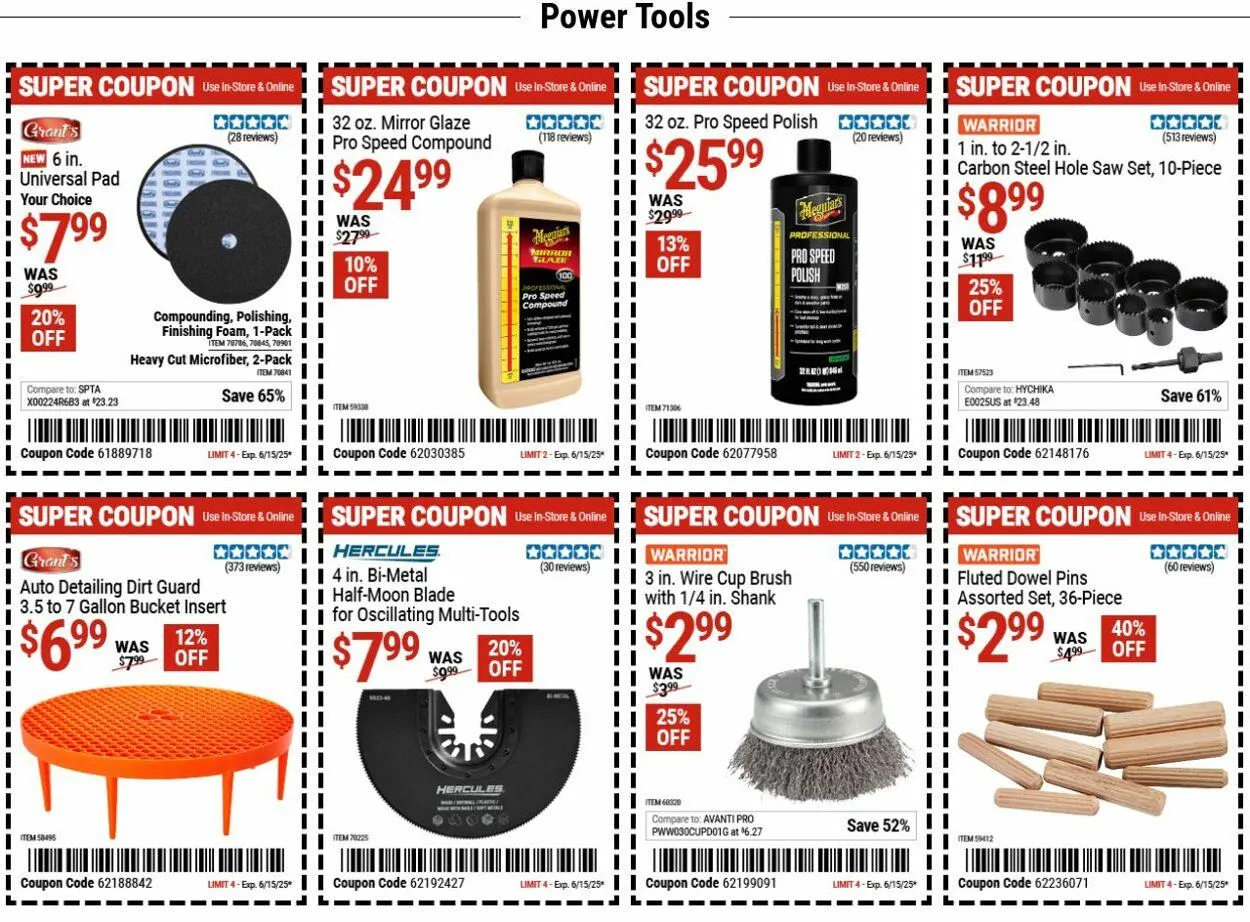Catálogo de Harbor Freight Current weekly ad 2 de junio al 11 de junio 2025 - Página 8
