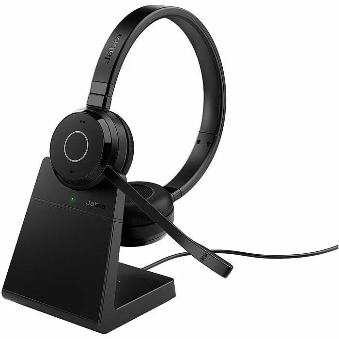 Jabra Evolve 65 TE Wireless Bluetooth Stereo Headset,
